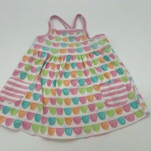 Lamaze Organic Cotton Baby Girl 6 Months Multicolor Sparkly Dress